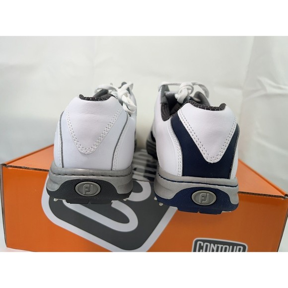 Footjoy‎ Men’s Contour Golf Shoes Sz 8.5 Waterproof Leather Lightweight READ - Picture 3 of 9